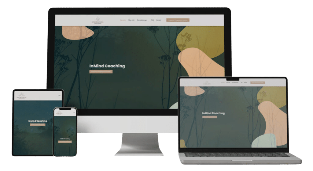 Webdesign und SEO Berlin Referenz Andrea Rose Coaching