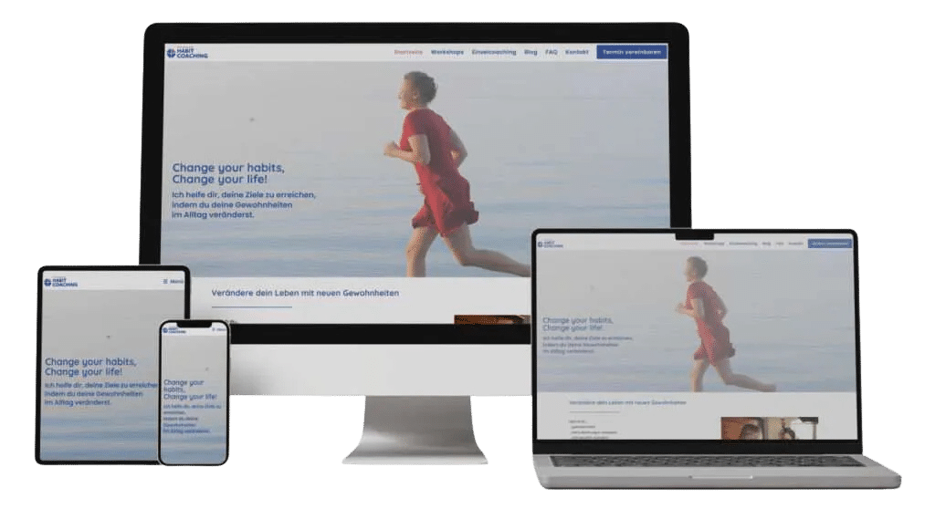 Webdesign und SEO Berlin Referenz Habit Coaching
